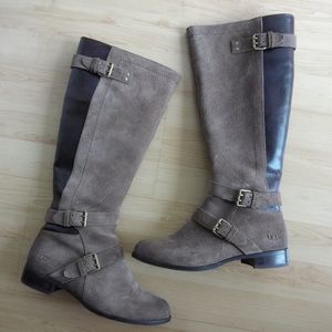 UGG Cyndee Womens Boots Sz 7 Brown Suede Leather